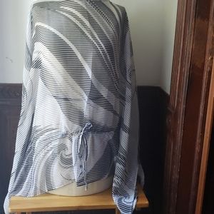 ADRIENNE VITTADINI Kimono Style Top S